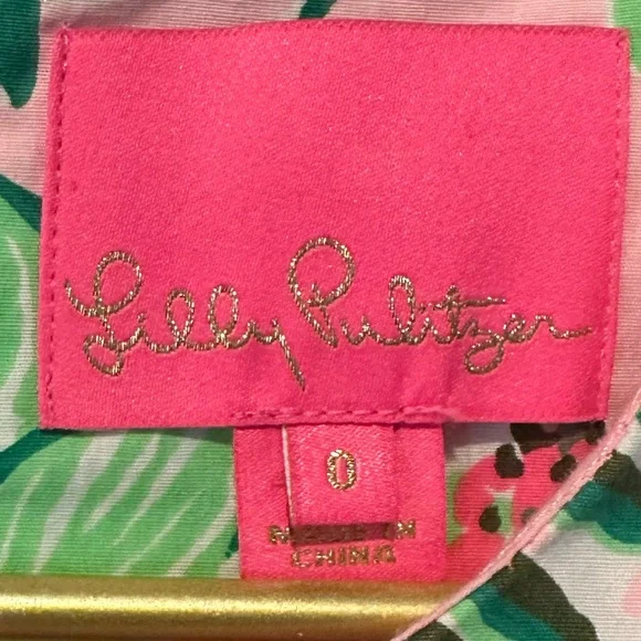 Lilly Pulitzer Mila Stretch Cotton Shift Dress in Via Amore Spritzer - Picture 13 of 13